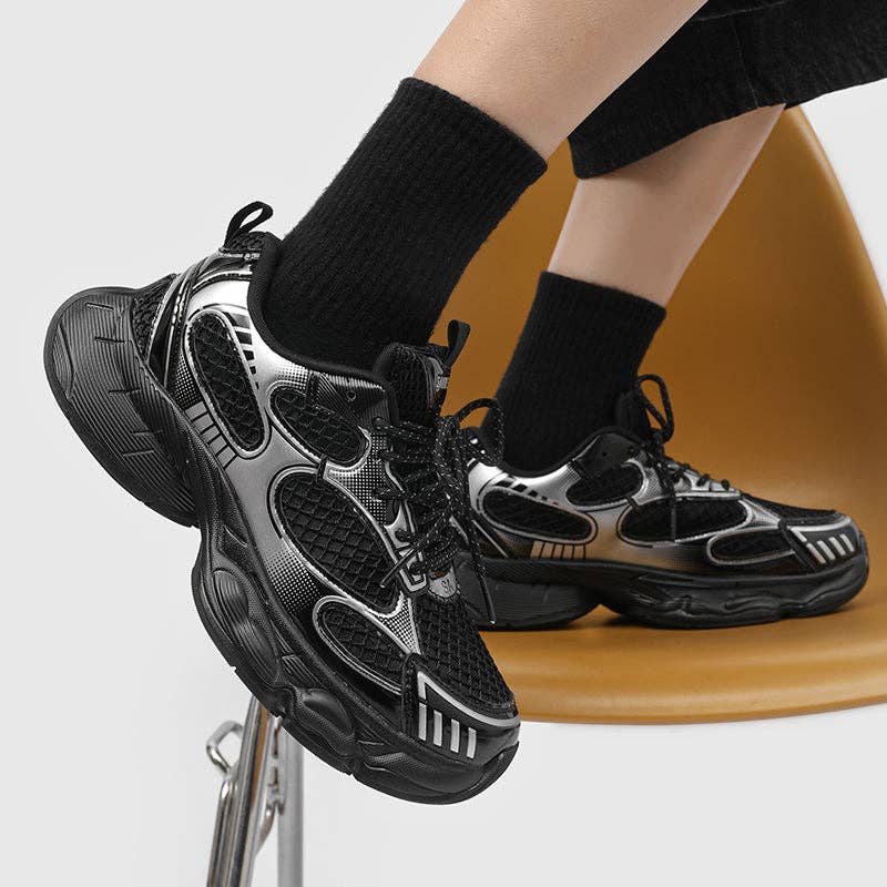 S8501 Chaussures noires : US H 6.5 / F 8 / EU 40