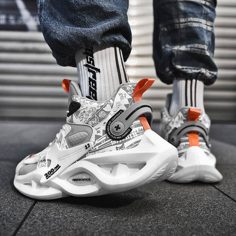 61101 NX Time-1 Baskets : Blanc / US H 7.5 / F 9 / EU 41
