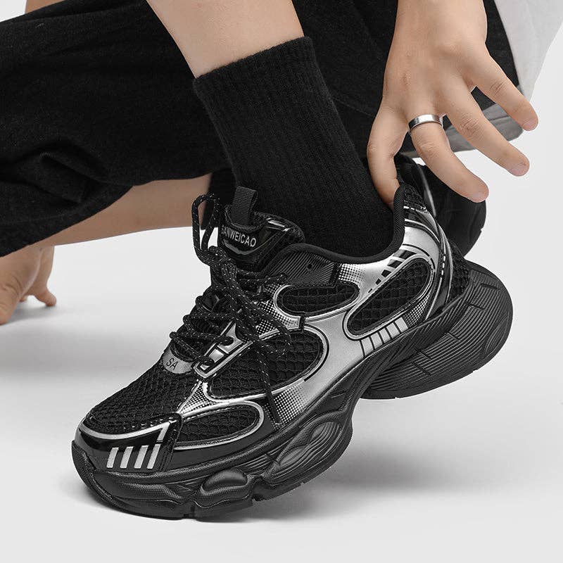 S8501 Chaussures noires : US H 6.5 / F 8 / EU 40